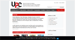 Desktop Screenshot of producteurscinema.fr