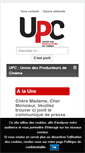 Mobile Screenshot of producteurscinema.fr